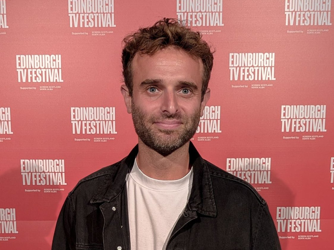 Daniel Berg, comedy writer, at the Edinburgh TV Festival
