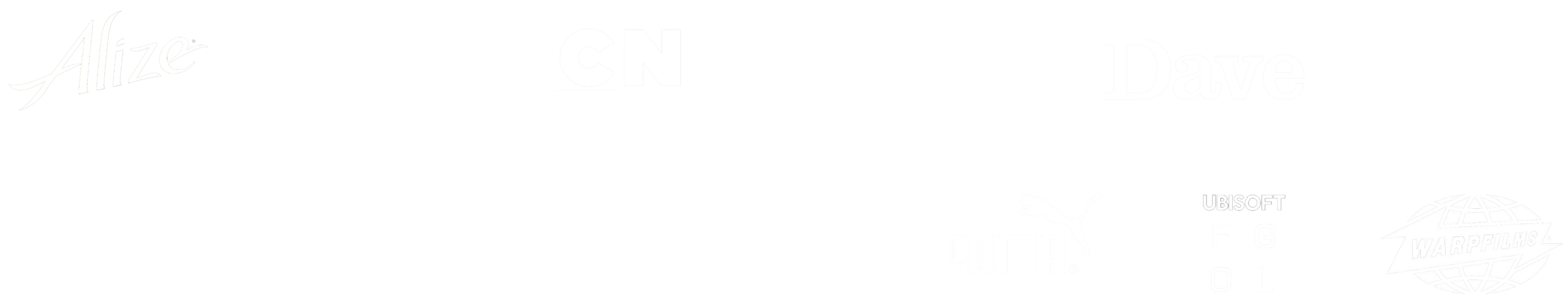 Brands Daniel Berg has written for: Alizé, adidas, Cartoon Network, Comedy Central, Dave, Disney XD, Don't Panic, E4, Habitat, Puma, Ubisoft and Warp Films